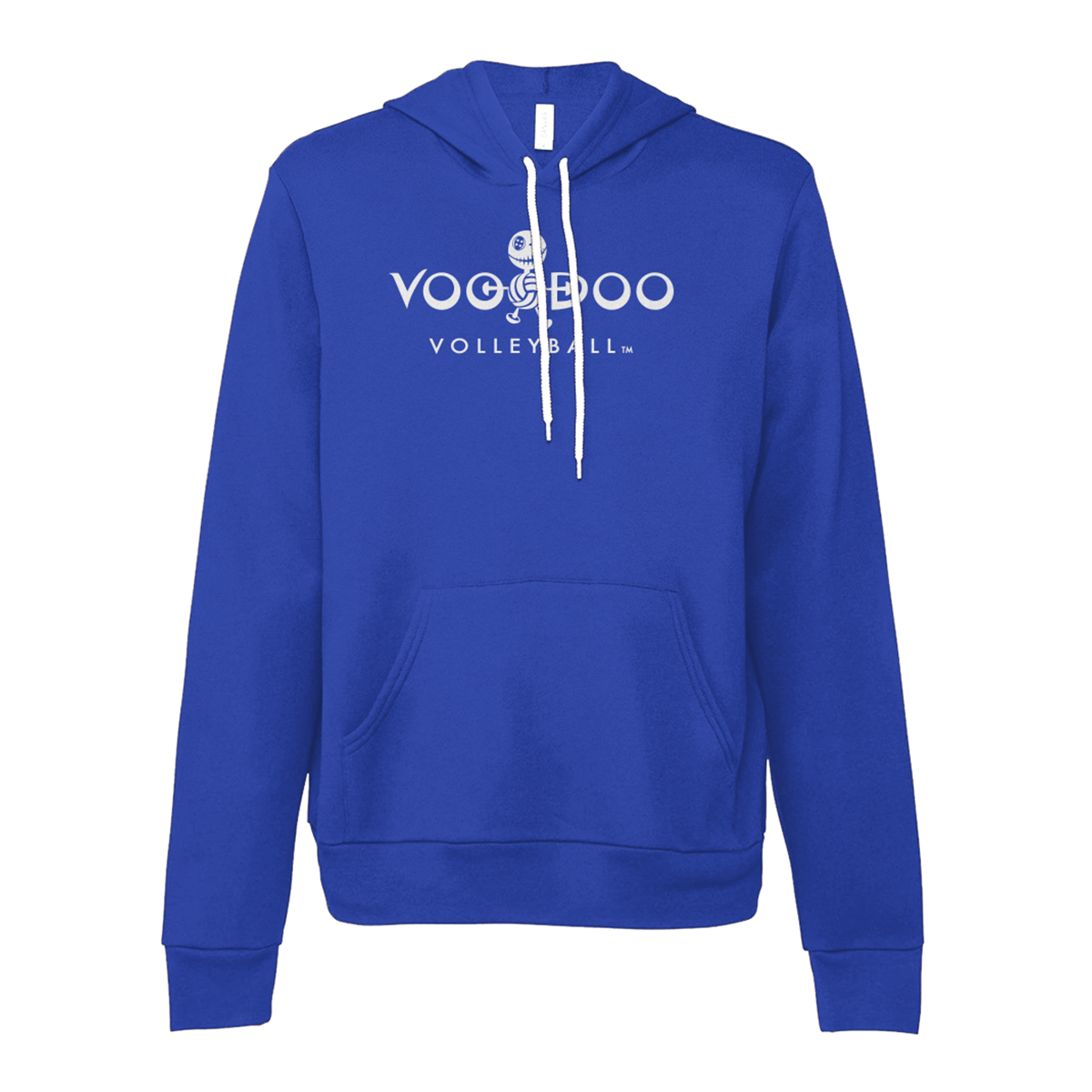 Adult Voodoo Volleyball Bella + Canvas Sponge Fleece Pullover Hoodie