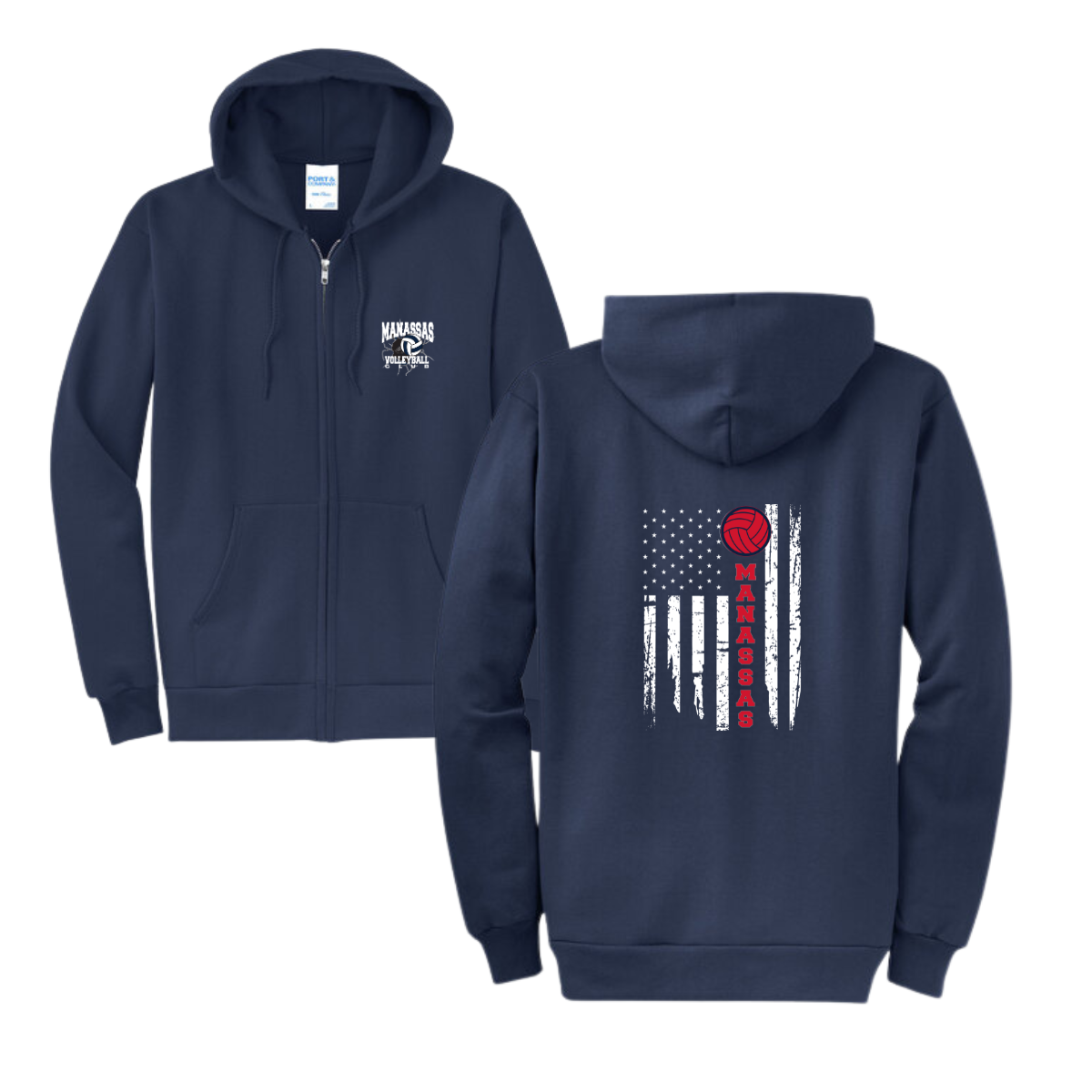 Adult ITC Full Zip Hoodie