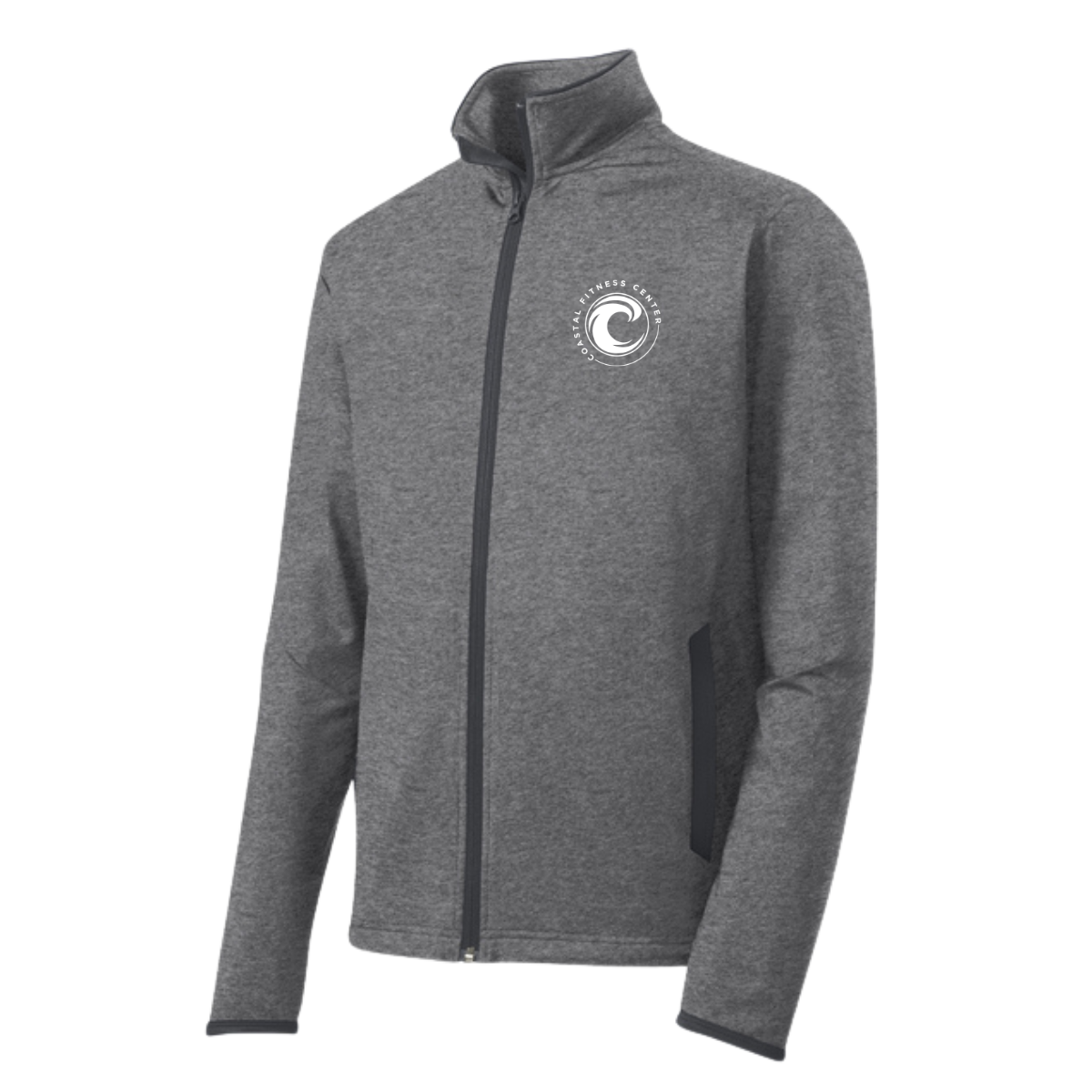 Adult Sport-Tek Sport-Wick Stretch Full-Zip Jacket