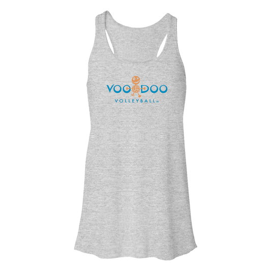 Women's Voodoo Volleyball Bella + Canvas Flowy Racerback Tank