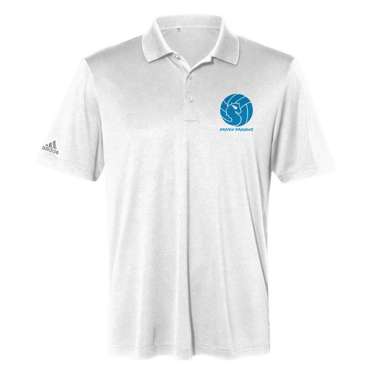 Adult Driven Dragons Adidas Performance Polo