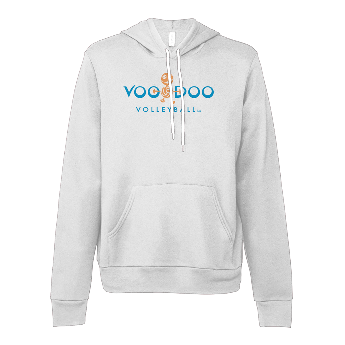 Adult Voodoo Volleyball Bella + Canvas Sponge Fleece Pullover Hoodie
