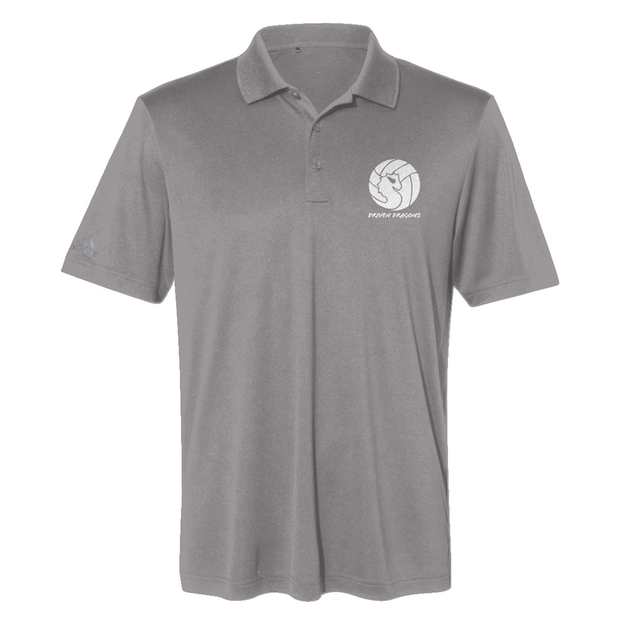 Adult Driven Dragons Adidas Performance Polo