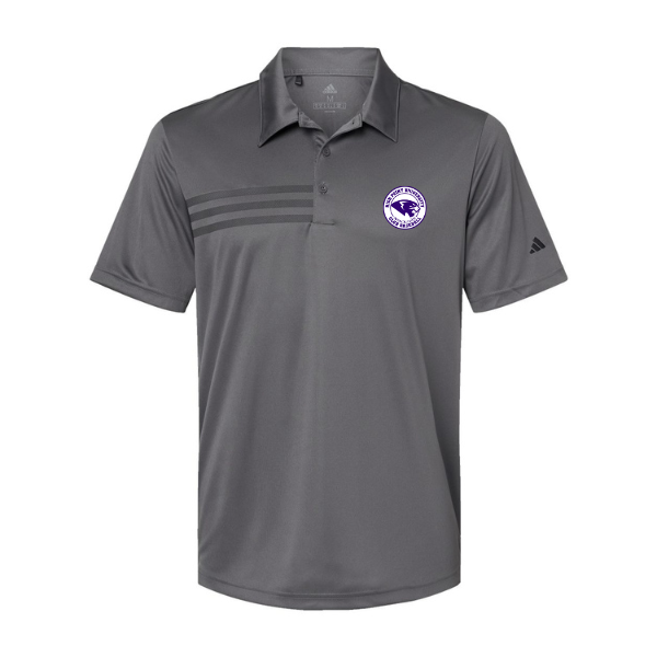 Adult Adidas 3-Stripe Chest Polo