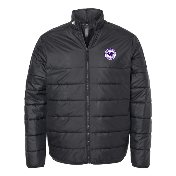 Adult Adidas 3-Stripe Puffer Full-Zip Jacket