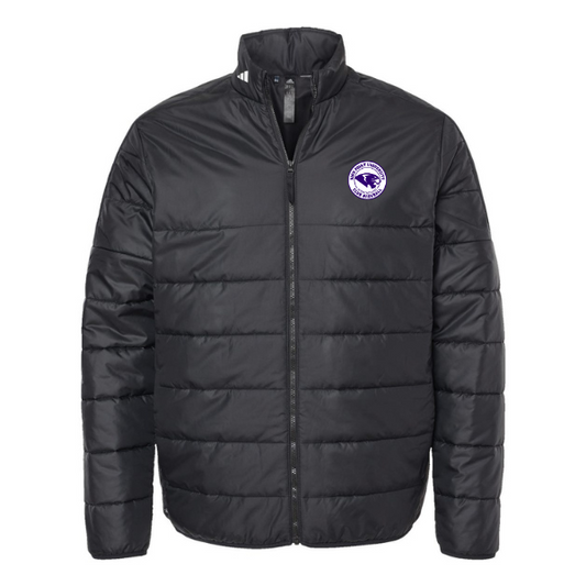 Adult Adidas 3-Stripe Puffer Full-Zip Jacket