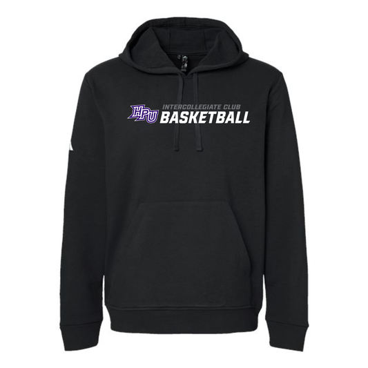 Adult Adidas Fleece Hooded Sweatshirt - Basketball