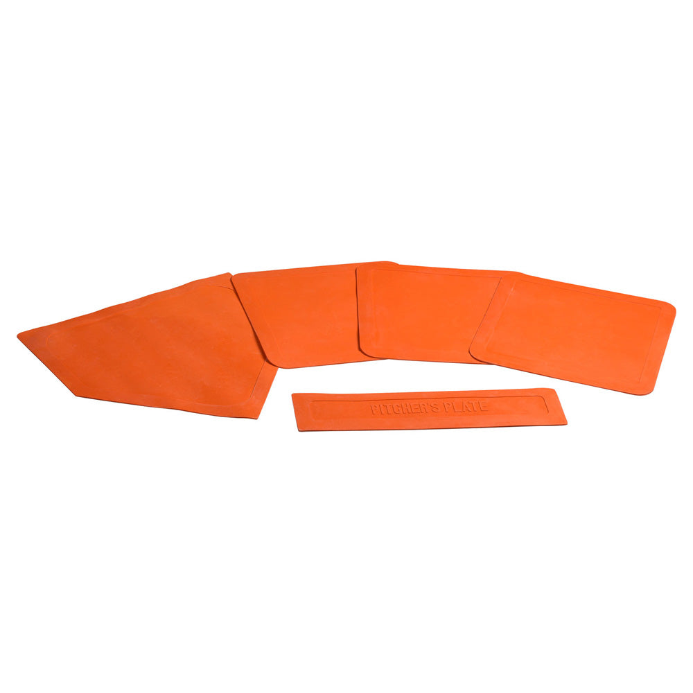 THROW DOWN RUBBER BASES (SET OF 5) - B023
