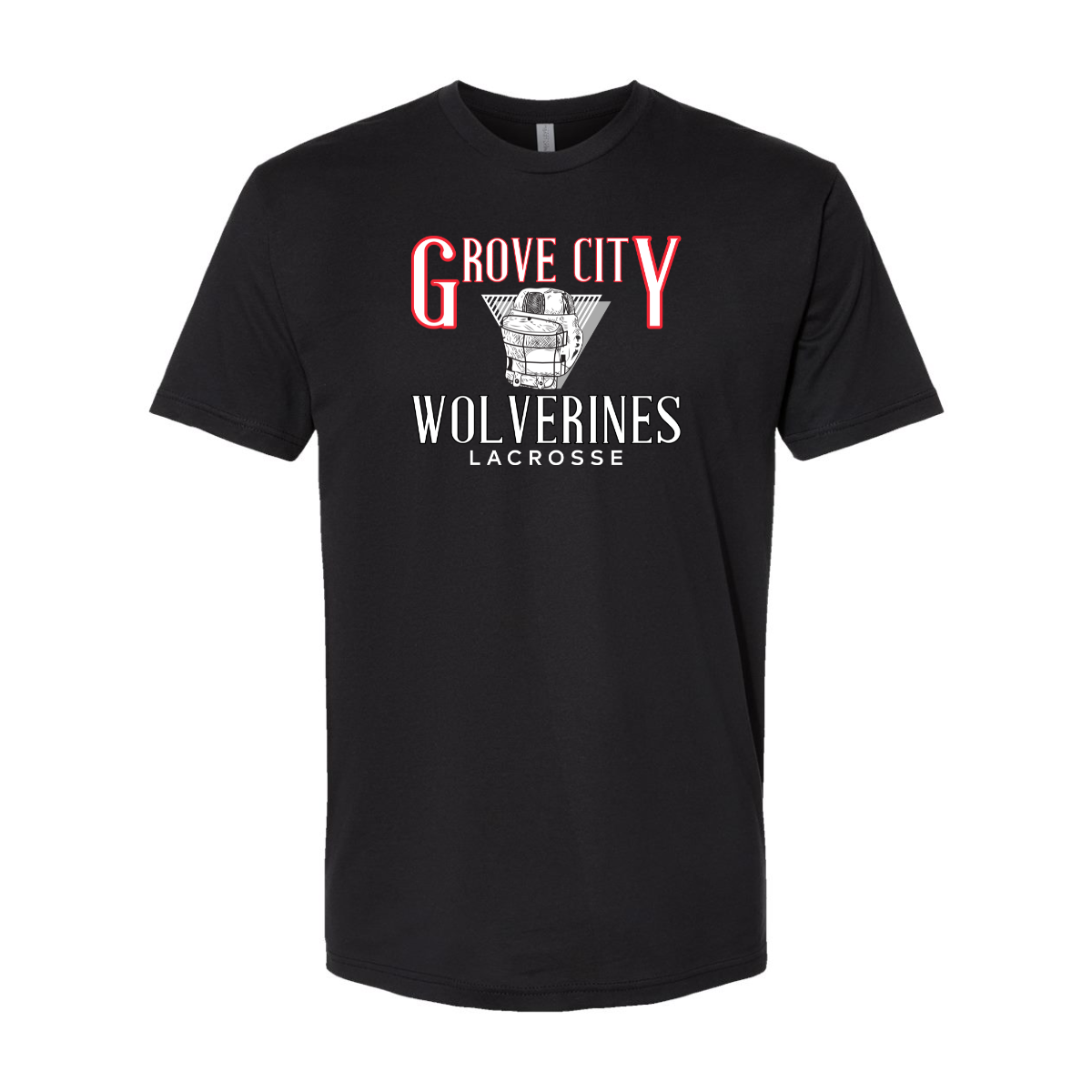Adult Grove City Lacrosse Next Level Cotton T-Shirt