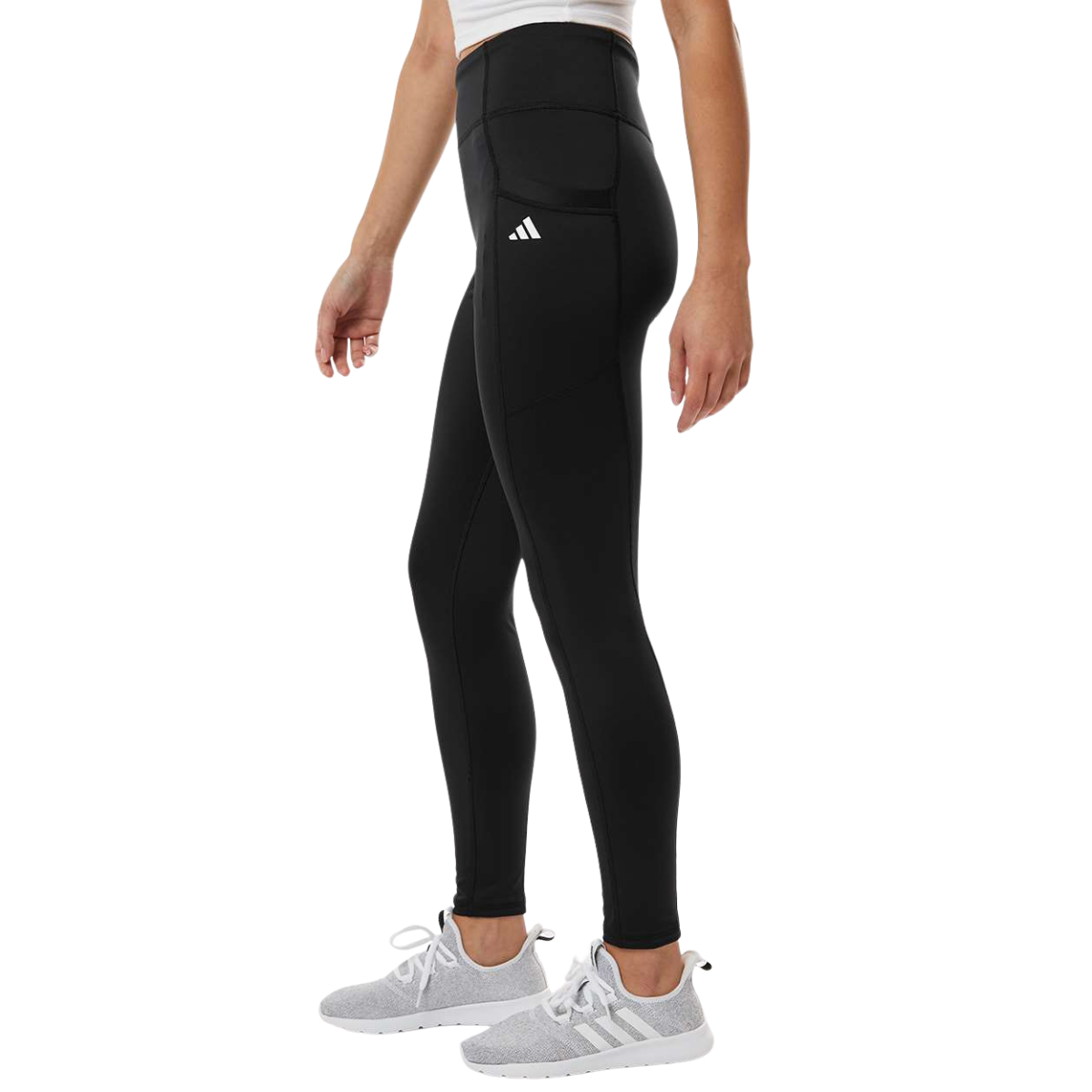 Women's Adidas Performance Pocket Leggings - Bass Fishing