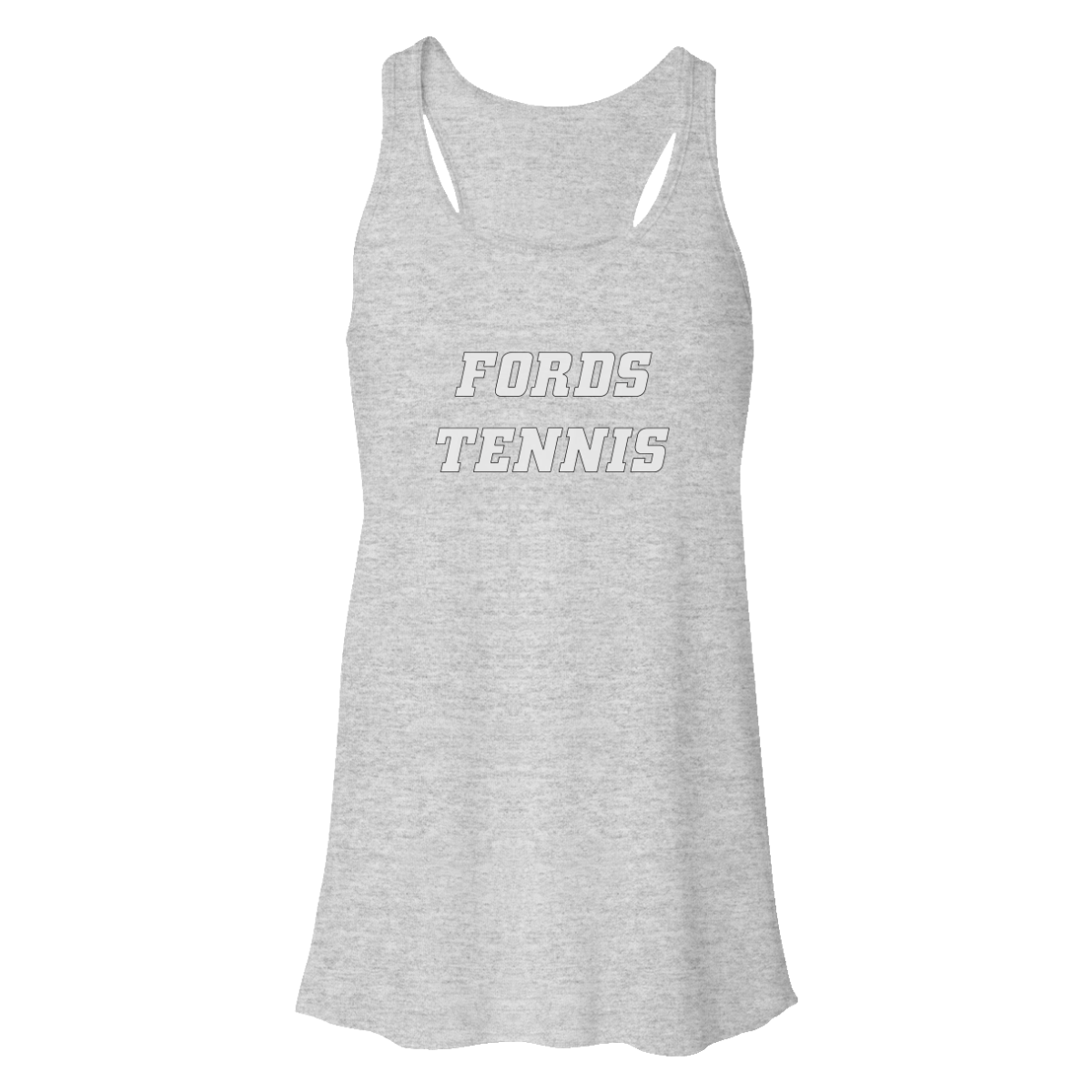 Women's Haverford Tennis Bella + Canvas Flowy Racerback Tank