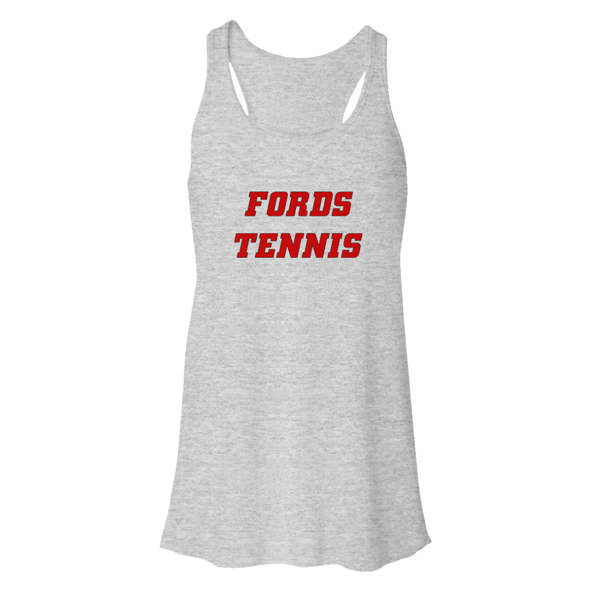 Women's Haverford Tennis Bella + Canvas Flowy Racerback Tank
