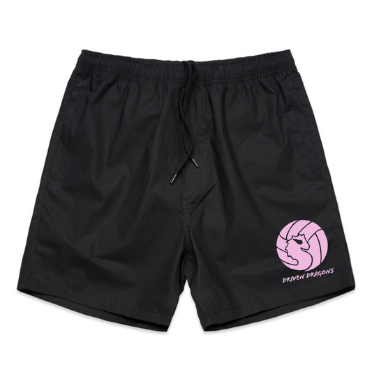 Adult Driven Dragons Beach Shorts