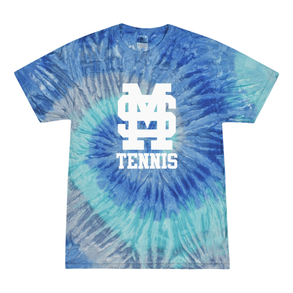 Adult Tie-Dye Blue Jerry Tee