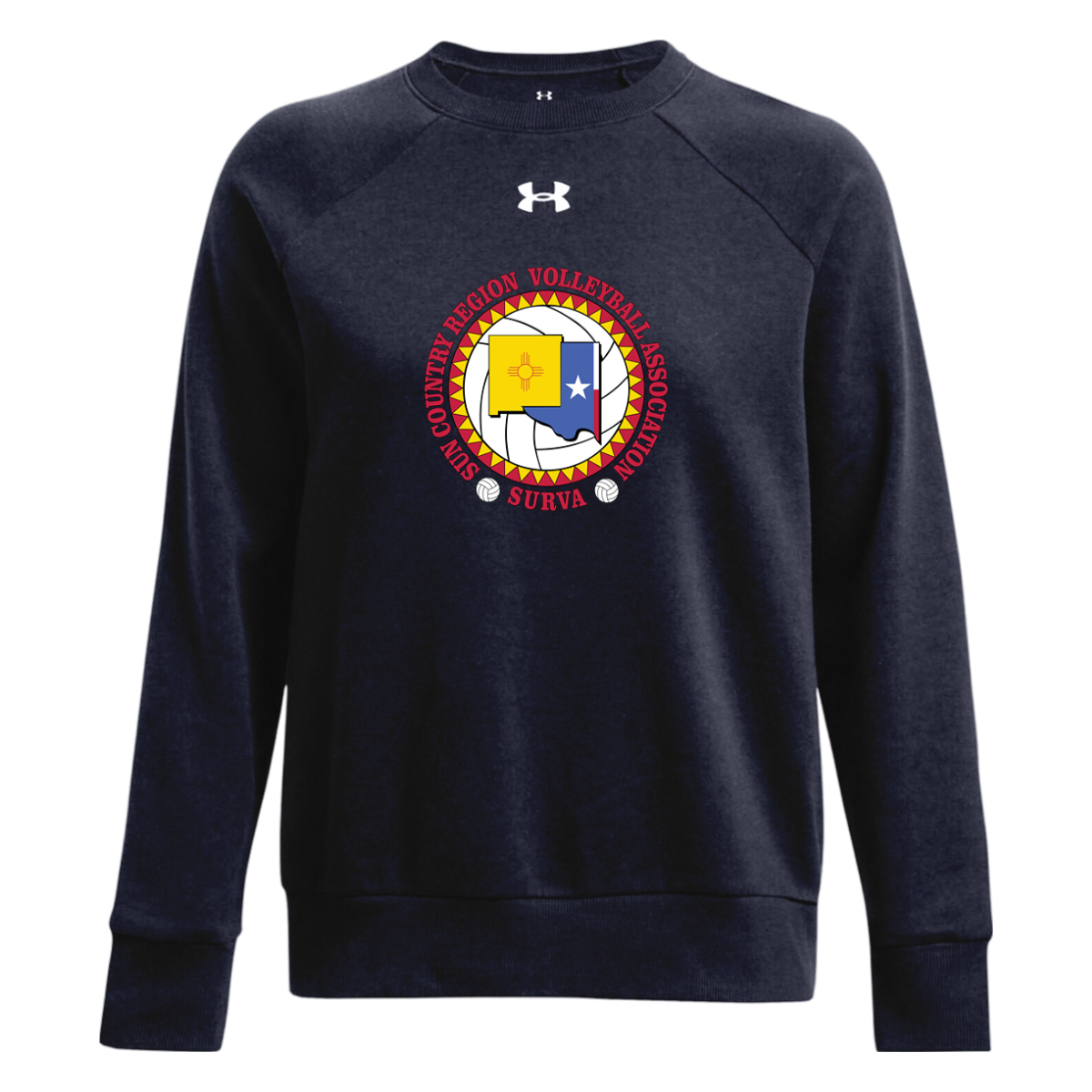 Women's Sun Country Volleyball UA Rival Fleece Crewneck