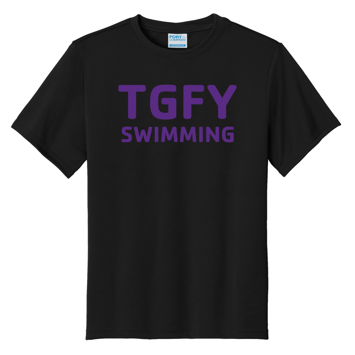 Youth Port & Company Performance T-Shirt