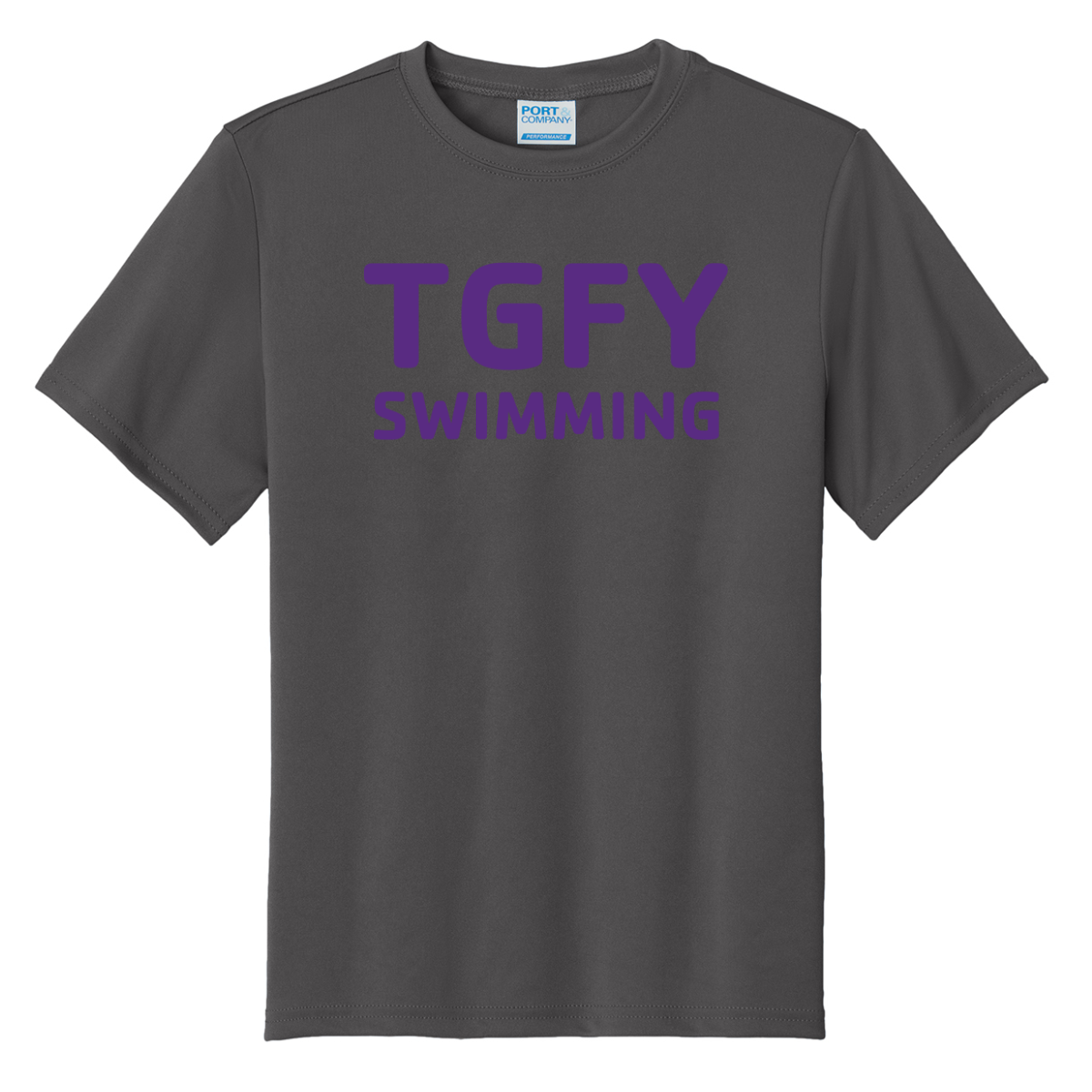 Youth Port & Company Performance T-Shirt