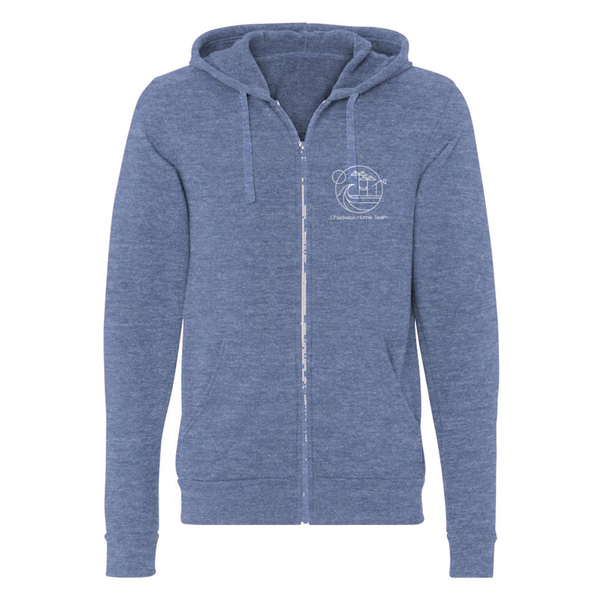 Adult Chadwick Home Triblend Full Zip Hoodie