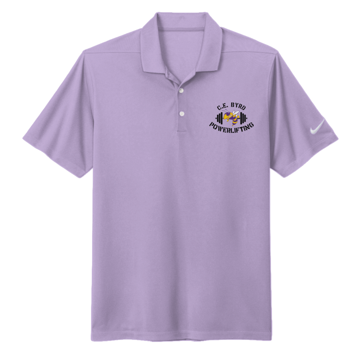 Adult C.E. Byrd Powerlifting Dri-FIT Micro Pique 2.0 Polo
