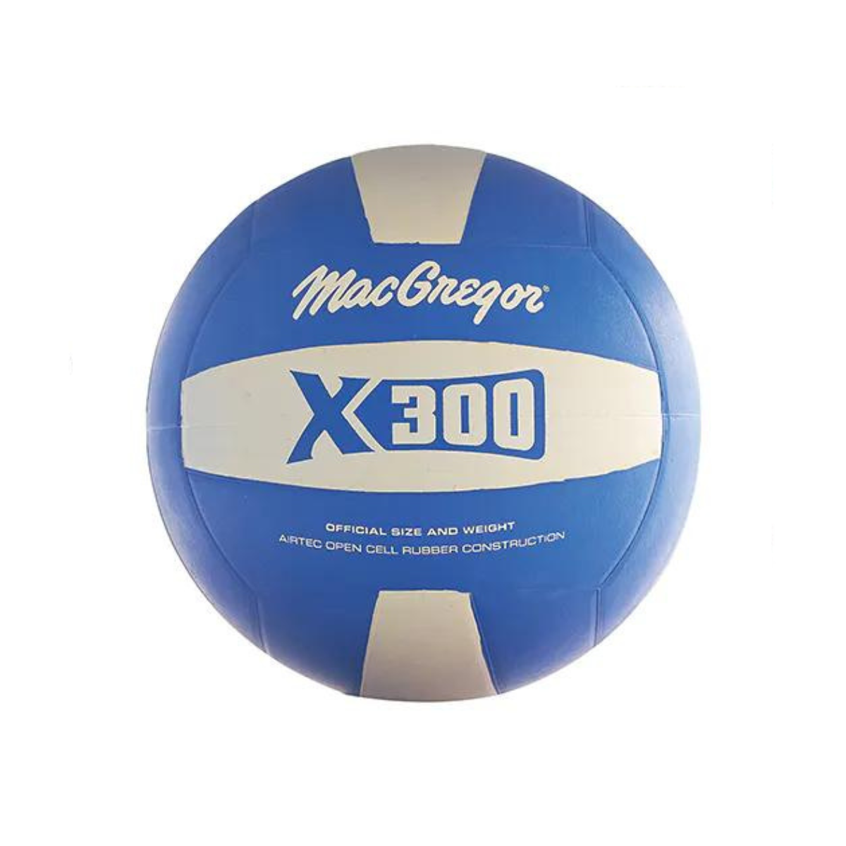 MacGregor Rubber Volleyball Royal/White (3-Pack)