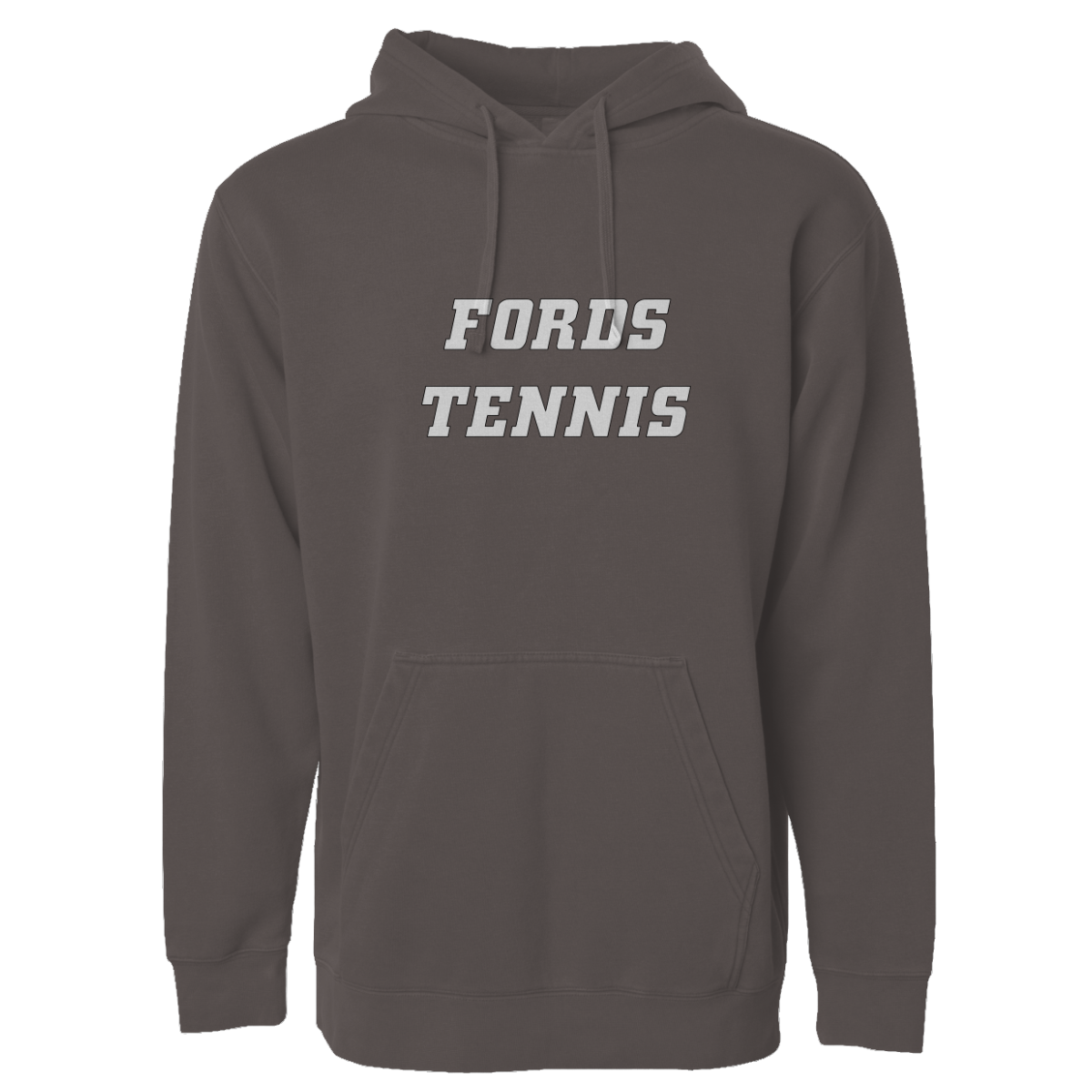 Adult Haverford Tennis Pigment Dyed Hoodie