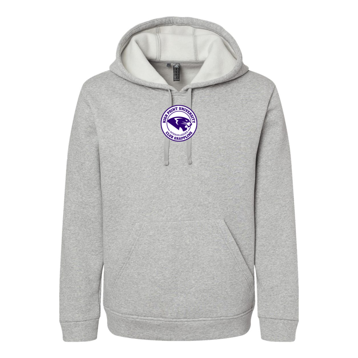Adult Adidas Fleece Hooded Sweatshirt - Grappling