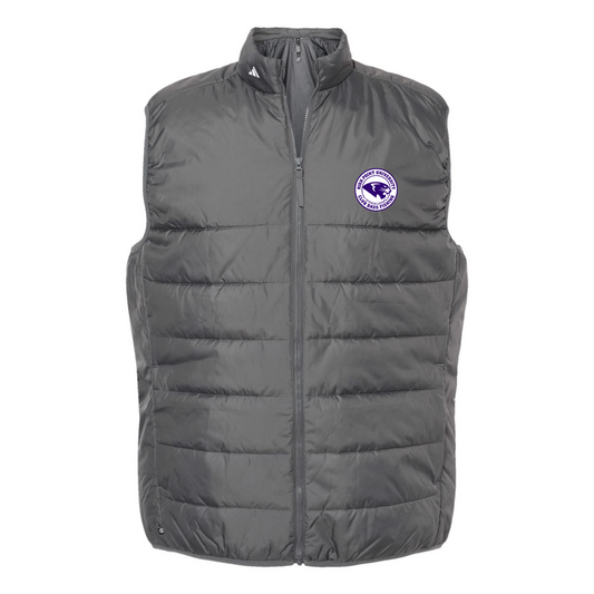 Adult Adidas Puffer Full-Zip Vest - Bass Fishing