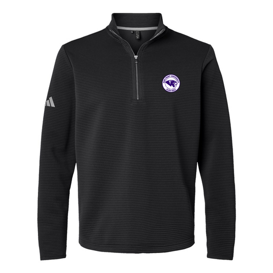 Adult Adidas Spacer Quarter-Zip Pullover - Golf