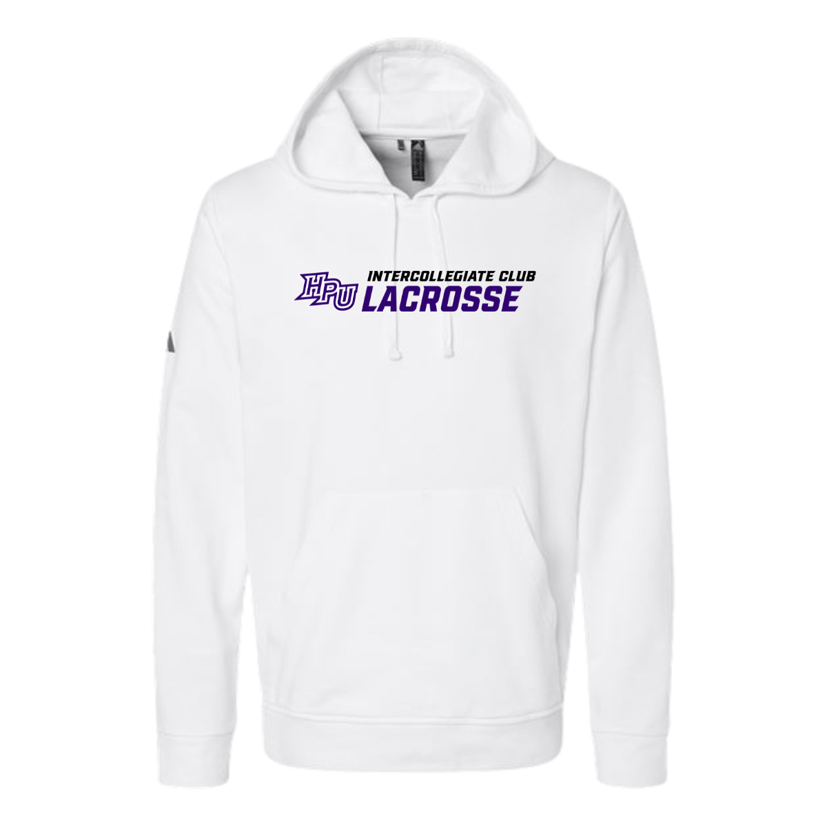 Adult Adidas Fleece Hooded Sweatshirt - Lacrosse