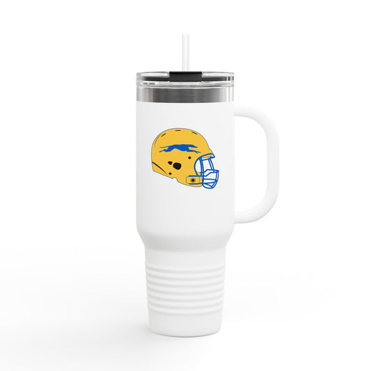 Carmel HS Football Insulated Travel Mug (40 oz)