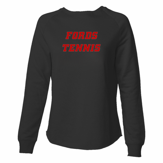 Women's Haverford Tennis Wave Wash Crewneck Sweatshirt