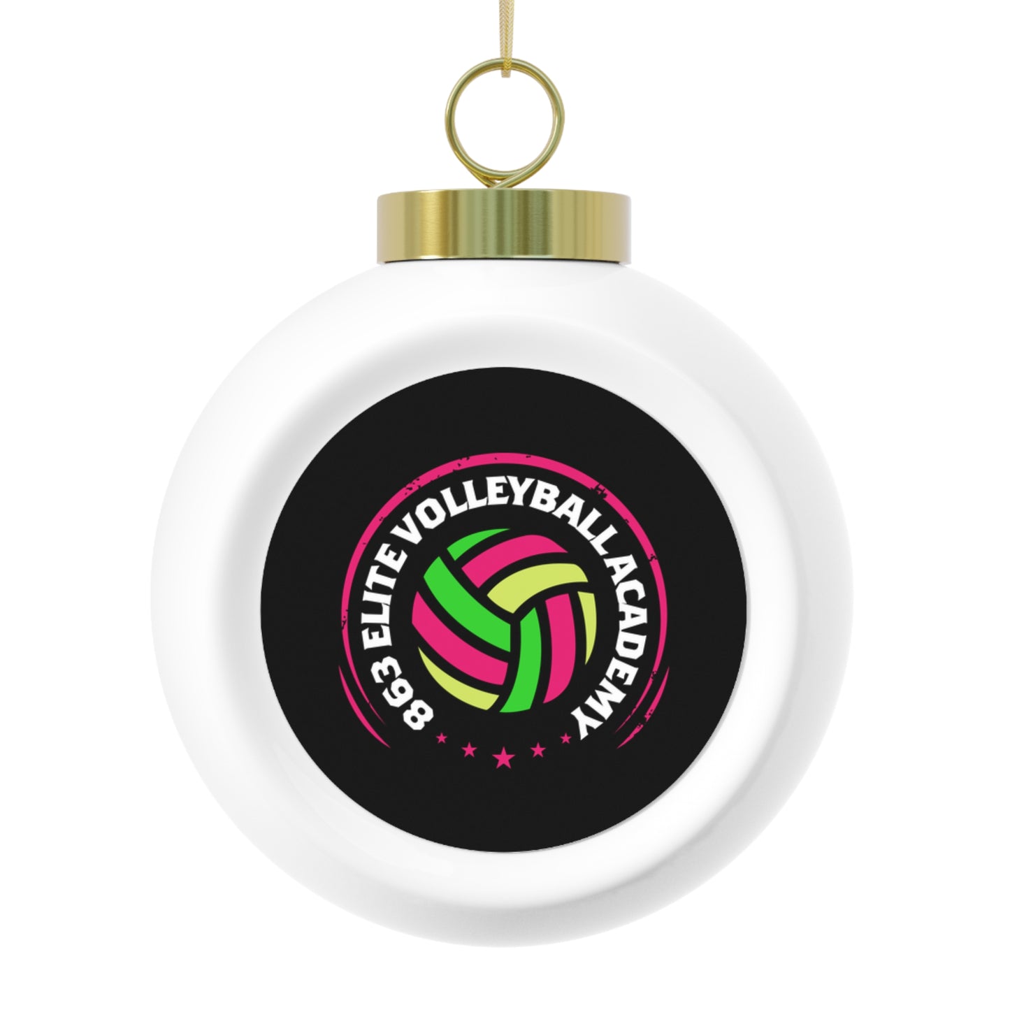 863 Elite Volleyball Christmas Ball Ornament