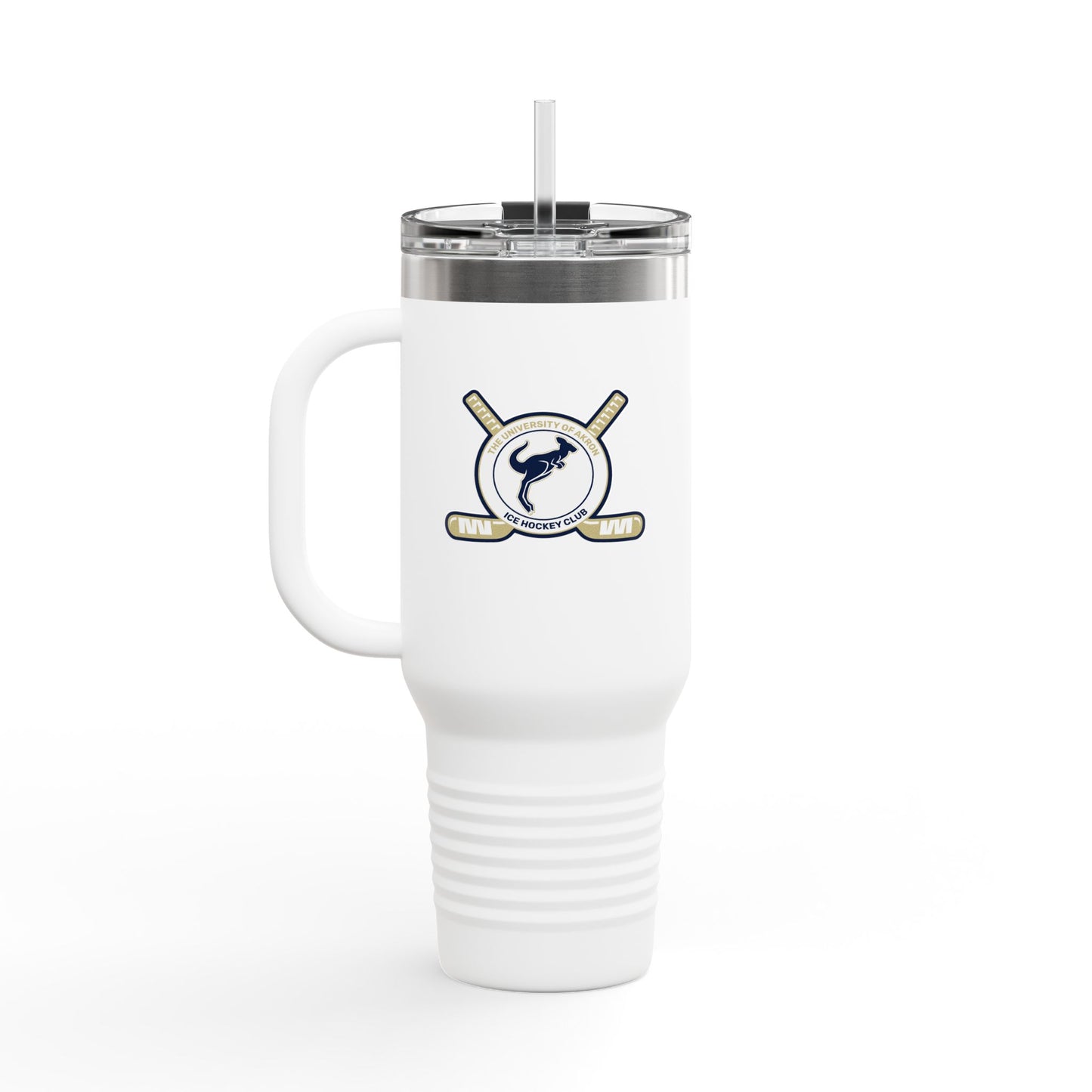 Akron Ice Hockey Insulated Travel Mug (40 oz)