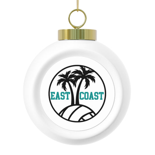 East Coast Volleyball Christmas Ball Ornament