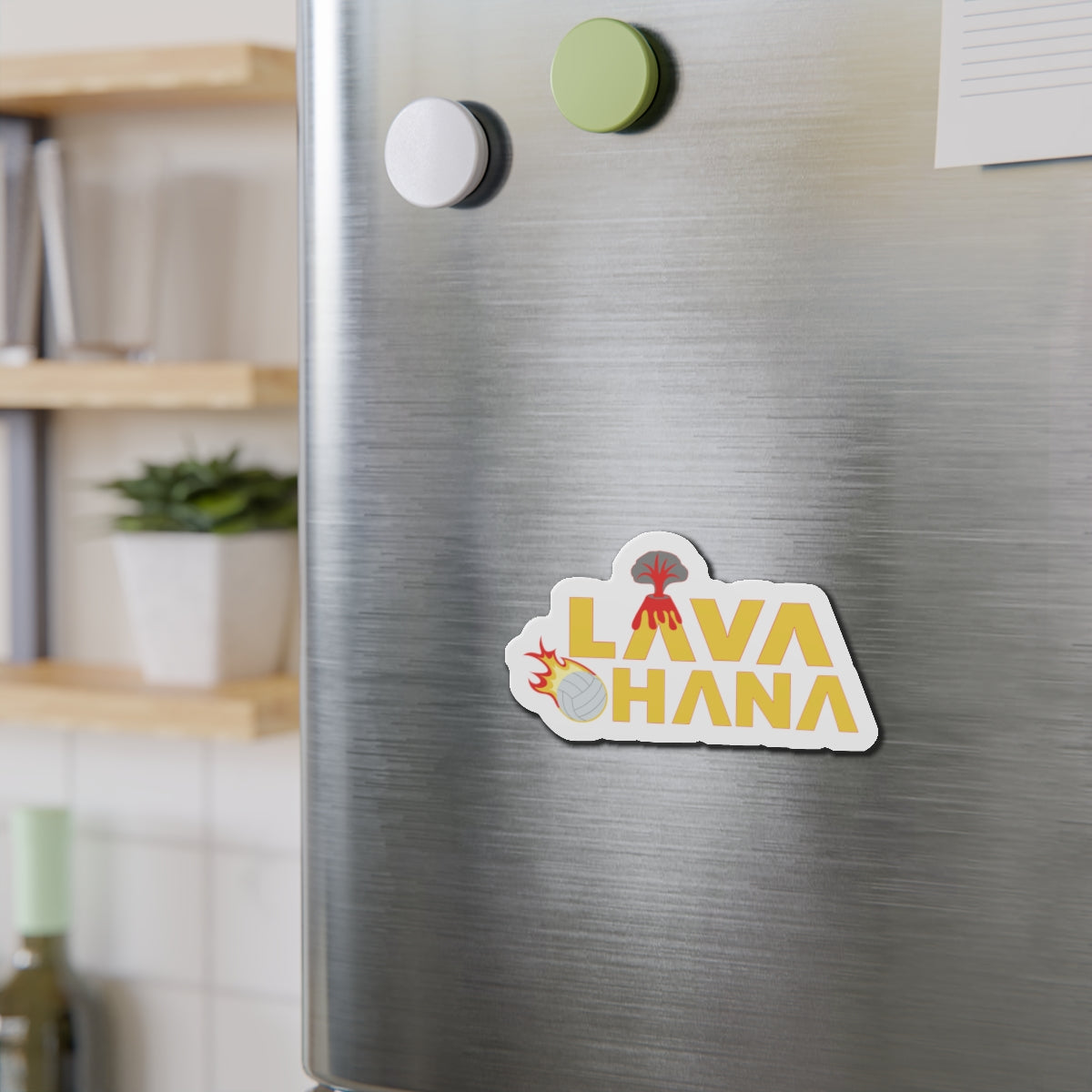 LAVA Die-Cut Magnet - Ohana