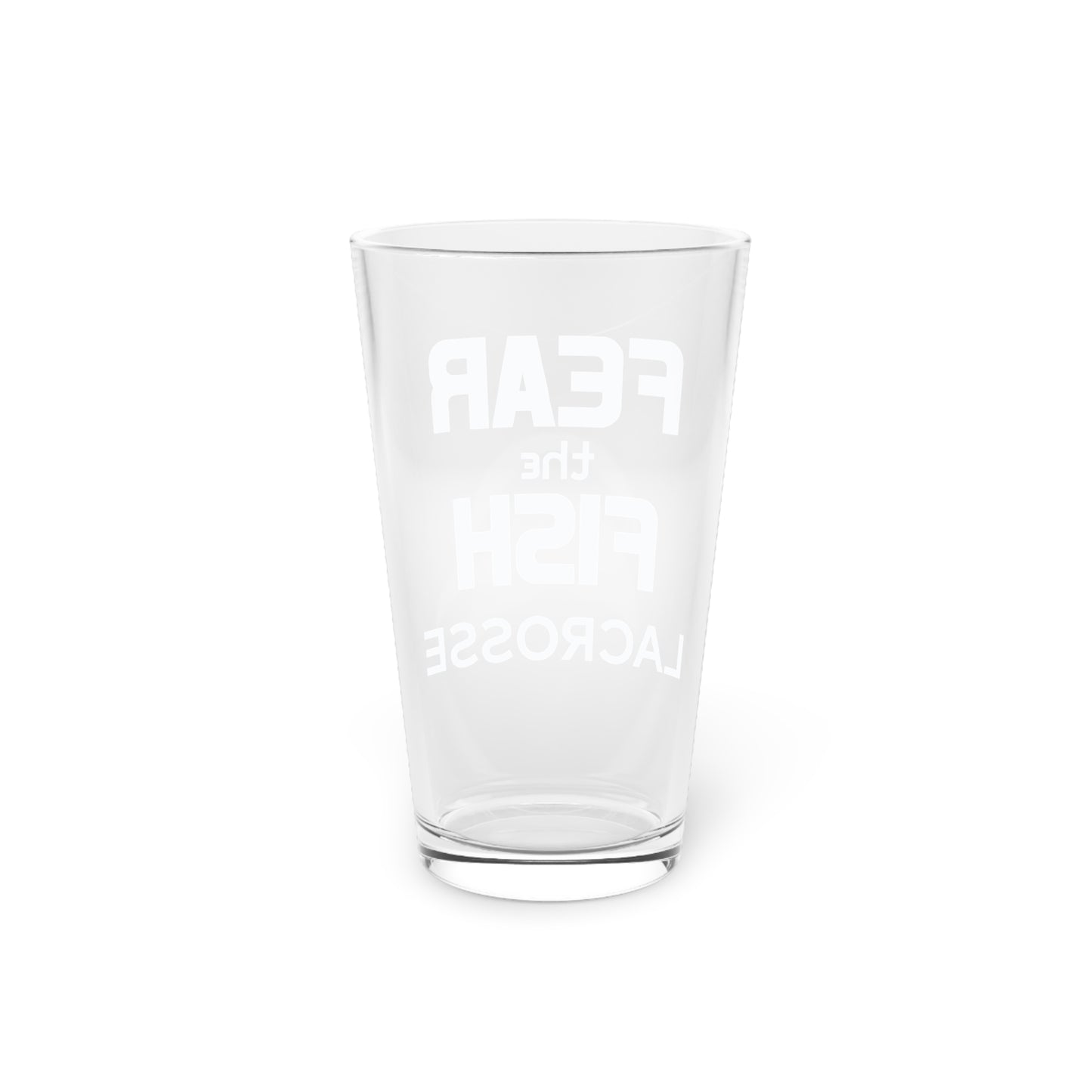 PBA Lacrosse Pint Glass