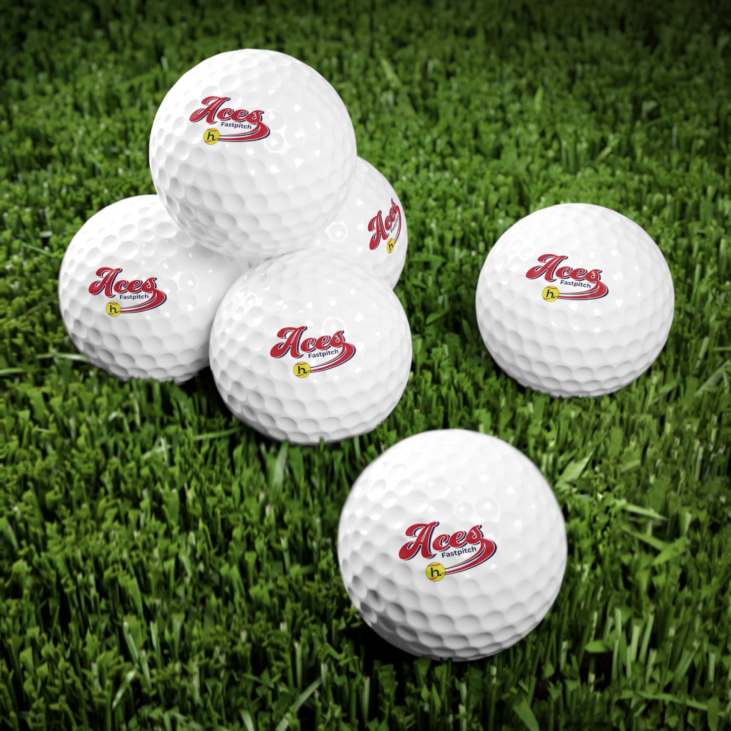 High Point Aces Golf Balls - 6 Pack