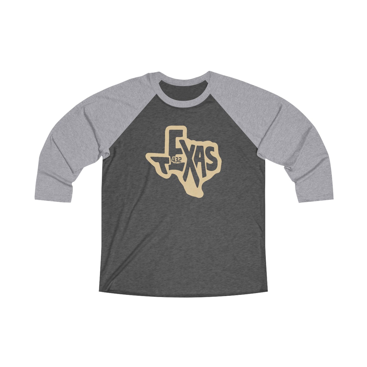Adult Next Level Tri-blend 3/4 Raglan Tee