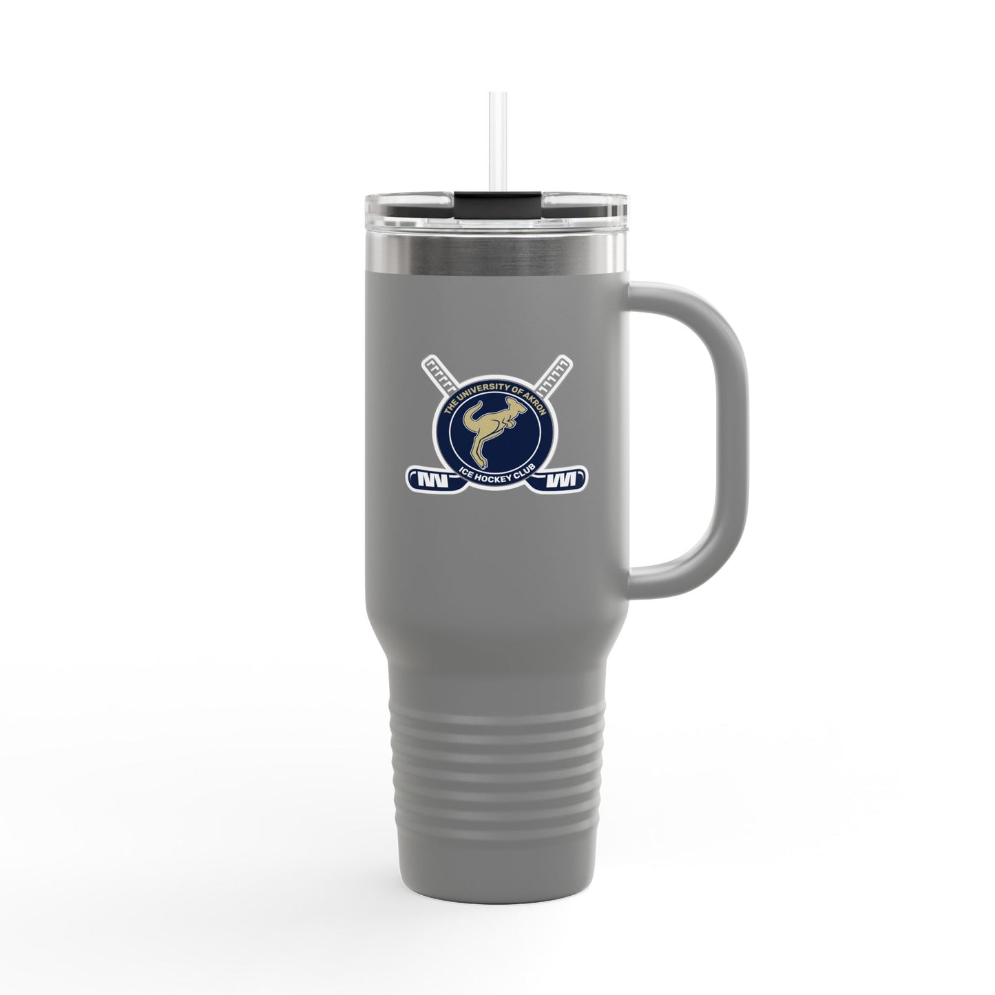 Akron Ice Hockey Insulated Travel Mug (40 oz)