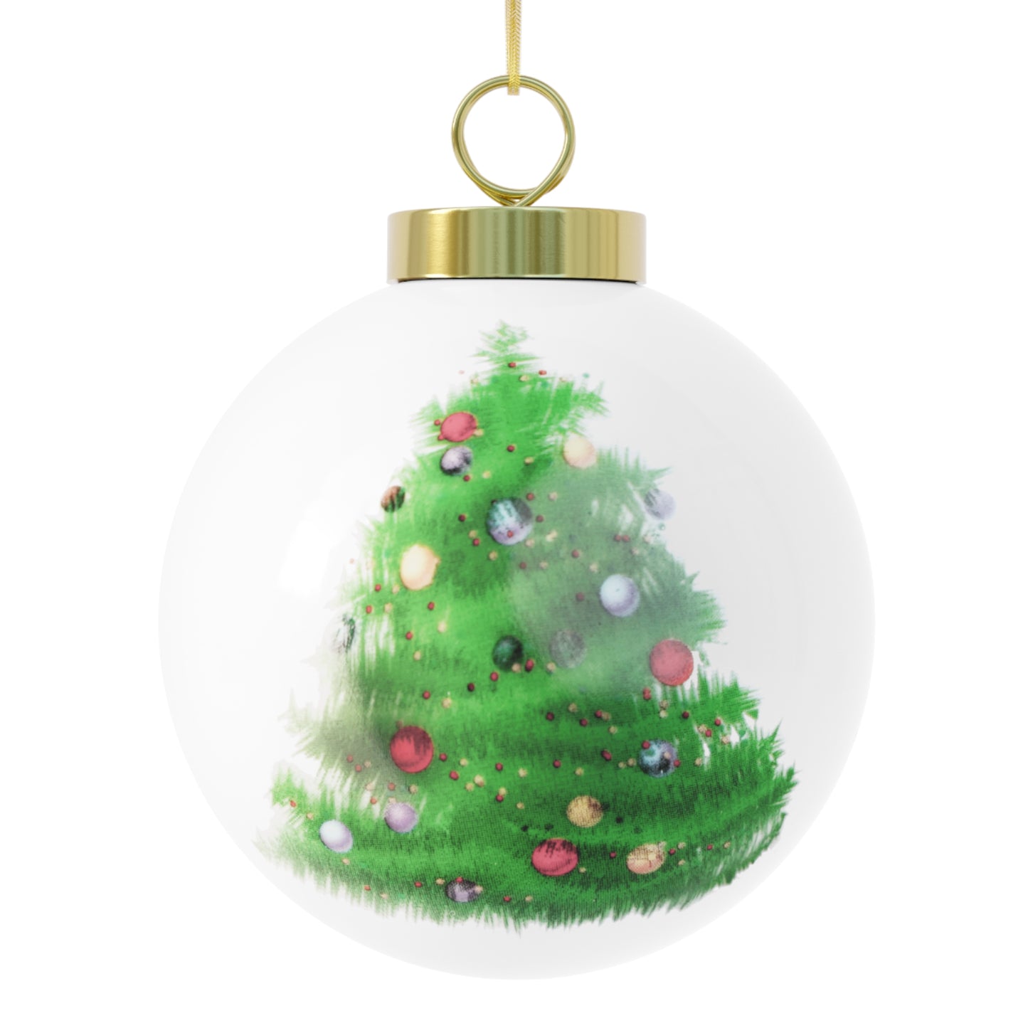 Family School Christmas Ball Ornament