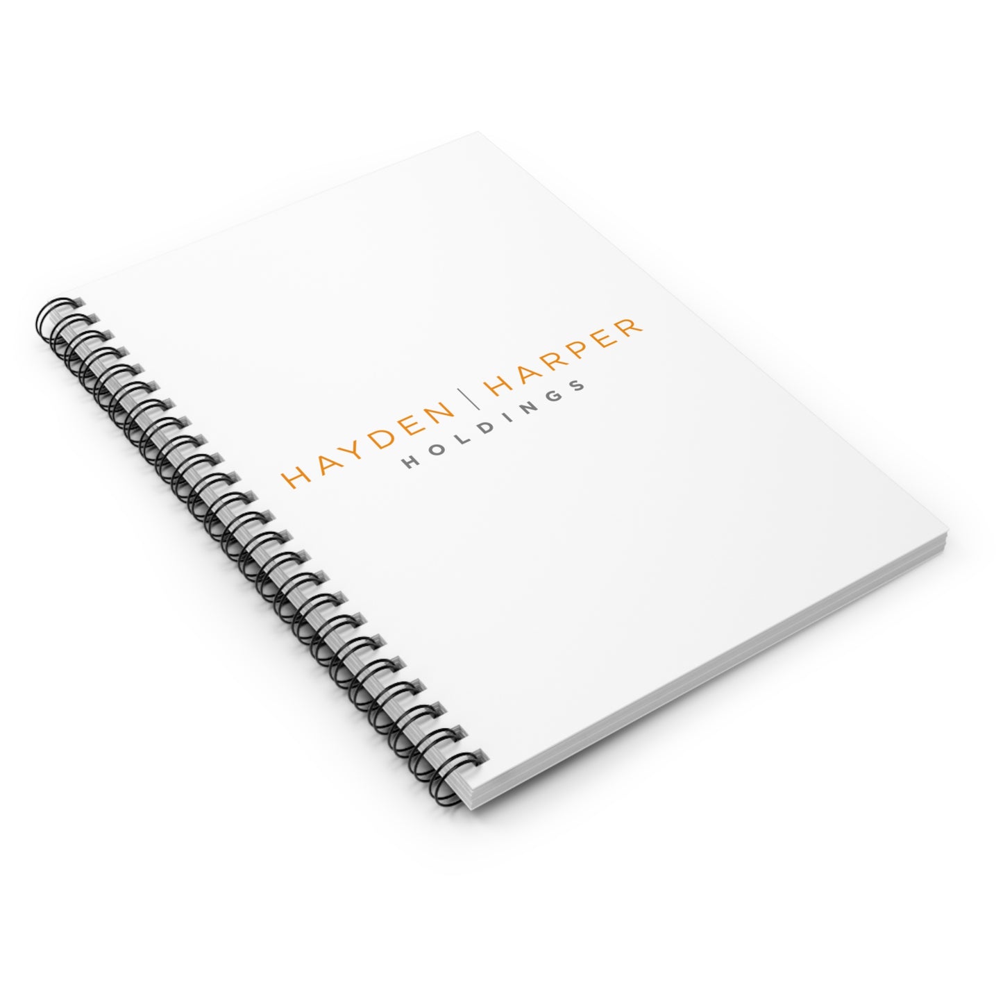 HH Holdings Spiral Notebook - Ruled Line (8" x 6")