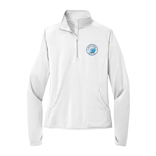 Womens Mac By The Sea Sport Wick 1/4 Zip Pullover