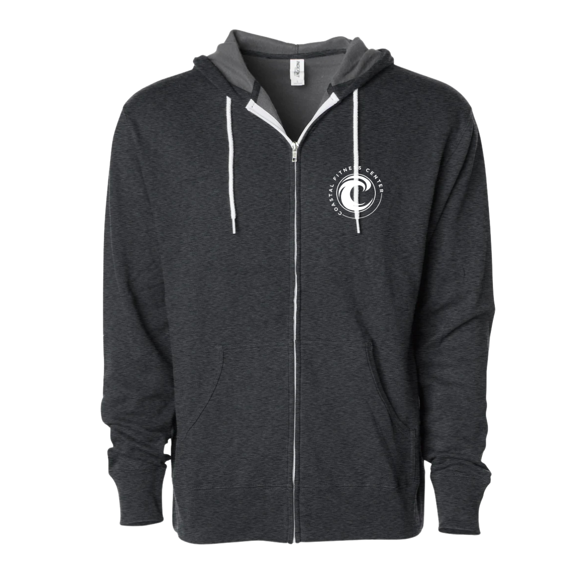 Adult ITC Lightweight Full Zip Hoodie