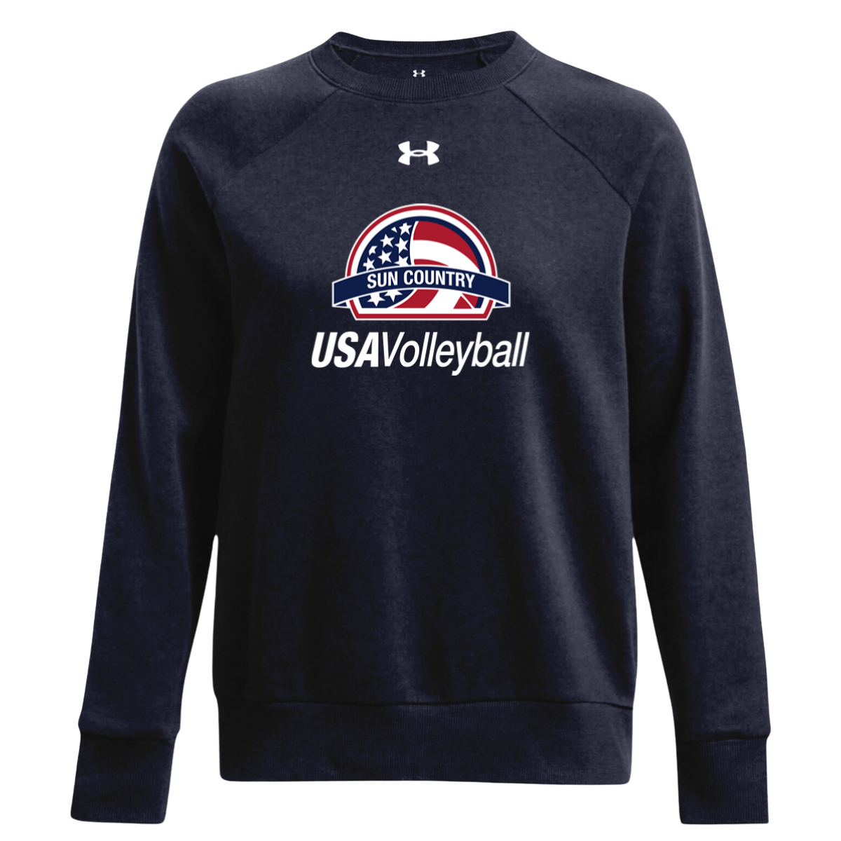 Women's Sun Country Volleyball UA Rival Fleece Crewneck