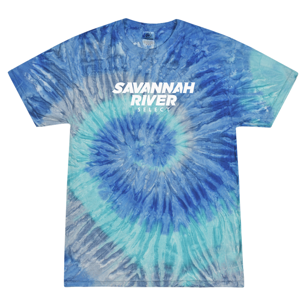 Adult Tie-Dye Blue Jerry Tee