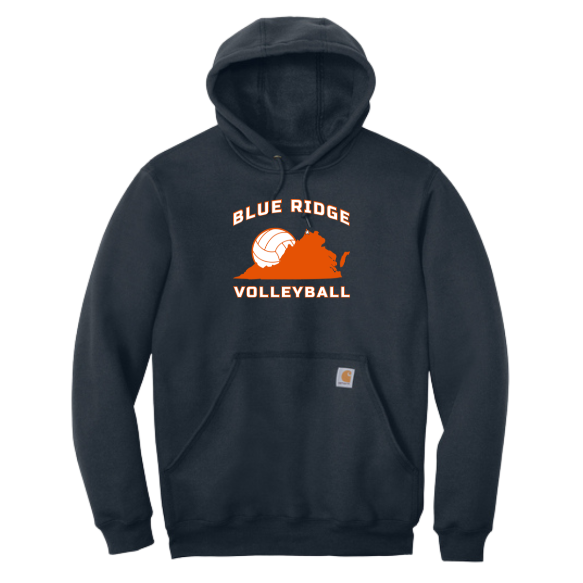 Adult Blue Ridge Volleyball Carhartt Midweight Hoodie