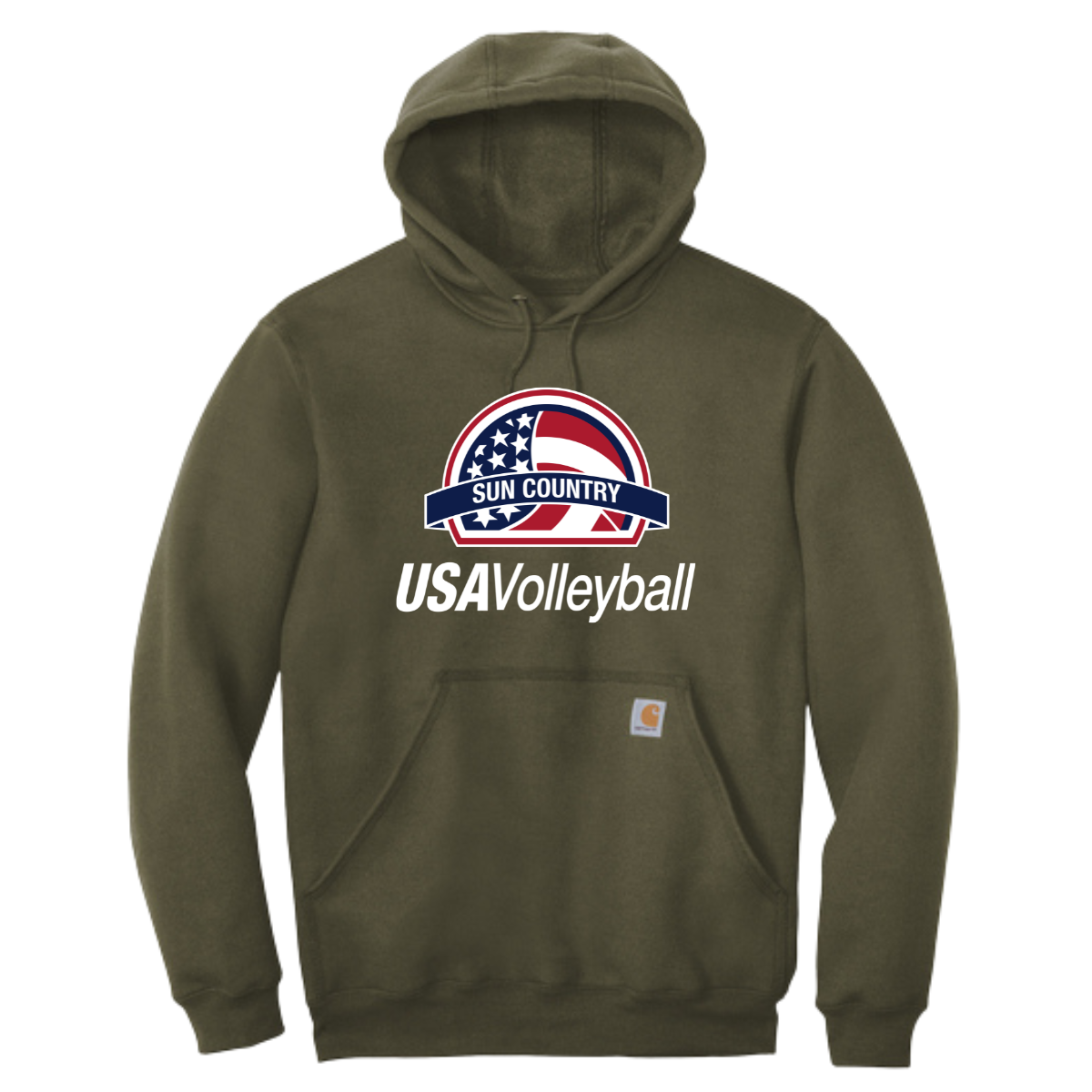 Adult Sun Country Volleyball Carhartt Midweight Hoodie