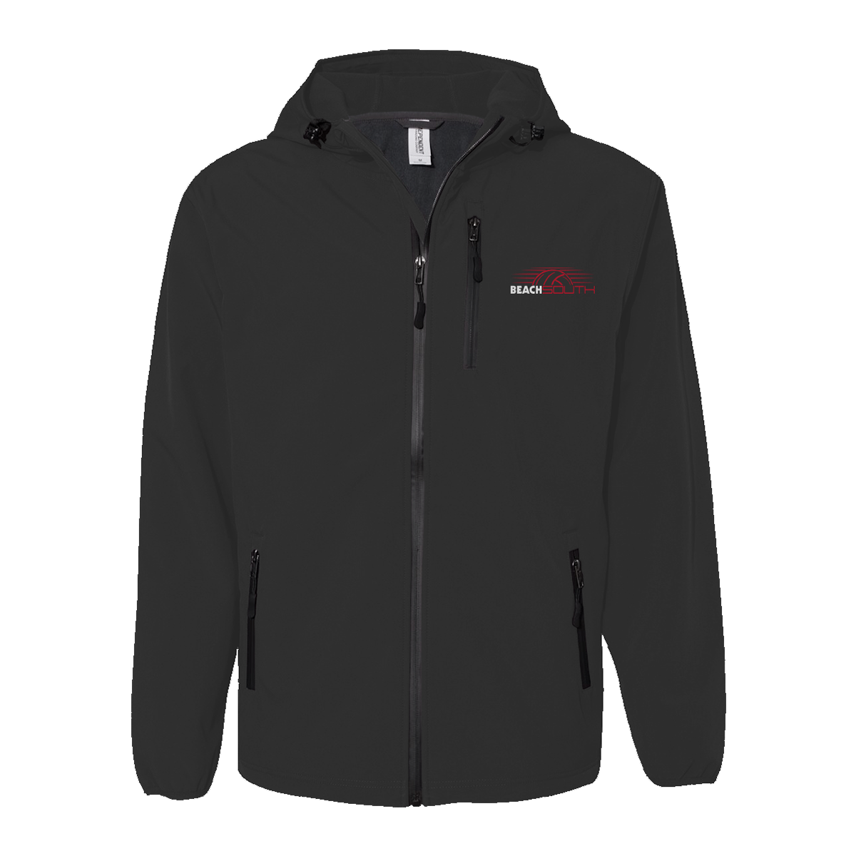 Adult South Beach Volleyball Poly-Tech Soft Shell Jacket