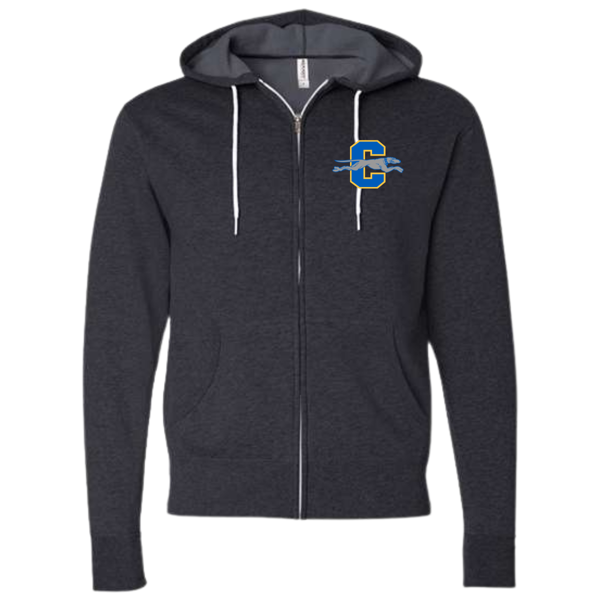 Adult ITC Lightweight Full Zip Hoodie