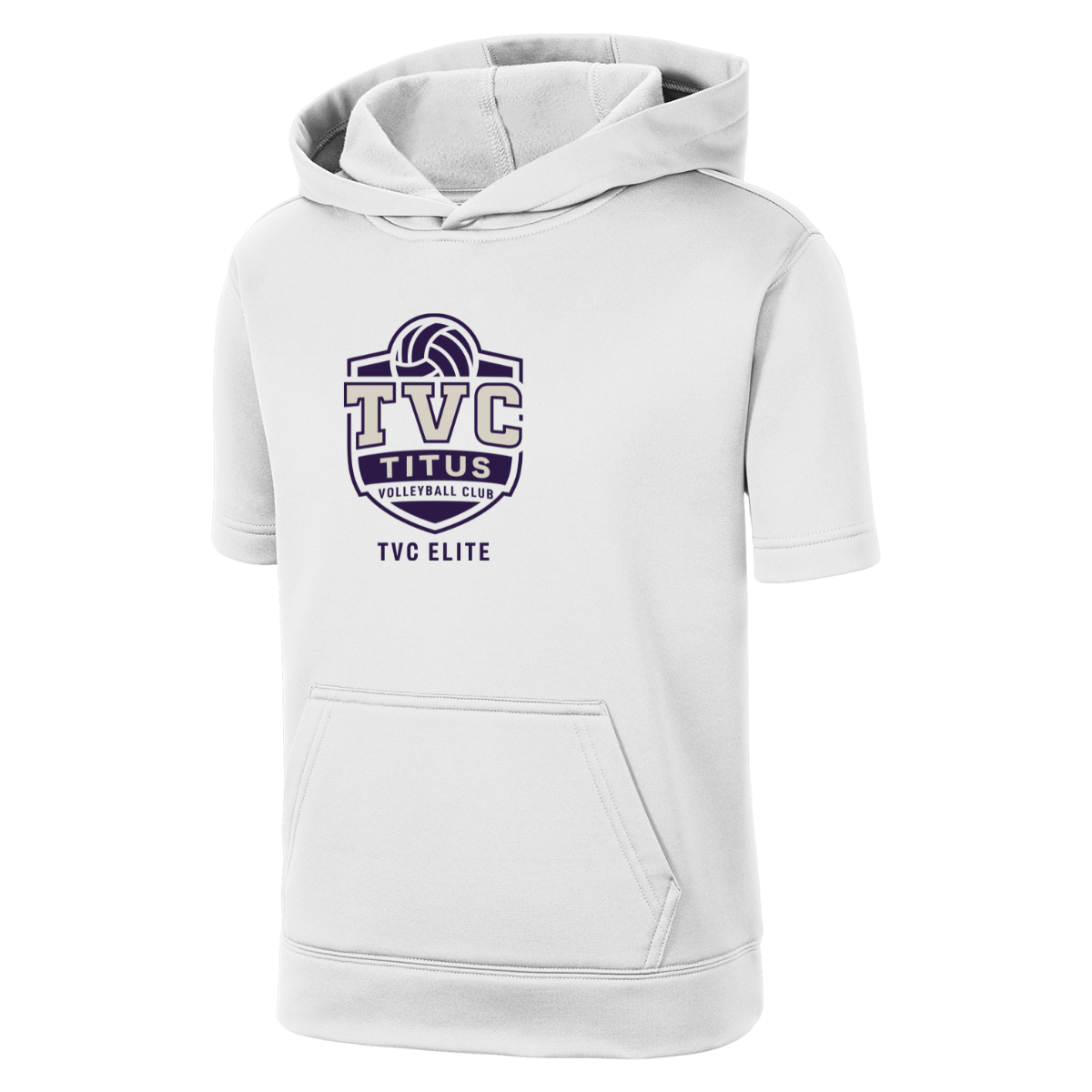 Youth TVC Elite Sport-Tek Fleece SS Hooded Pullover